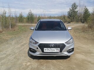 2020 Hyundai Solaris II, серый, 1200000 рублей, вид 2