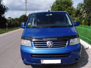 2004 Volkswagen Transporter Long T5, синий, 802069 рублей, вид 2