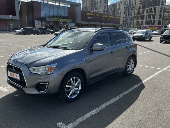 2013 Mitsubishi ASX I Рестайлинг, серый, 1450000 рублей - вид 1