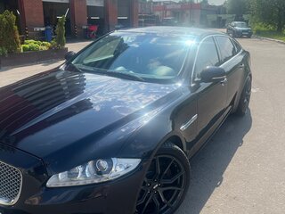 2013 Jaguar XJ Long IV (X351), синий, 1500000 рублей, вид 1