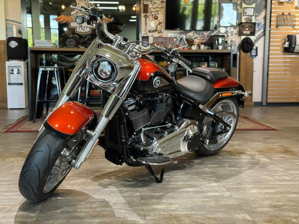 2025 Harley-Davidson Fat Boy, красный - вид 1