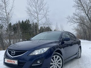 2011 Mazda 6 II (GH) Рестайлинг, синий, 1265000 рублей, вид 2