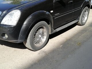 2007 SsangYong Rexton II, чёрный, 980000 рублей, вид 2