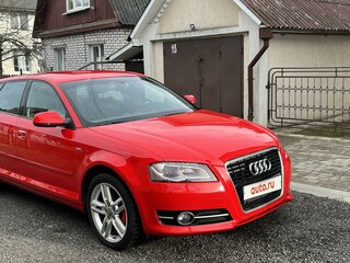2010 Audi A3 II (8P) Рестайлинг 2, красный, 750000 рублей, вид 3