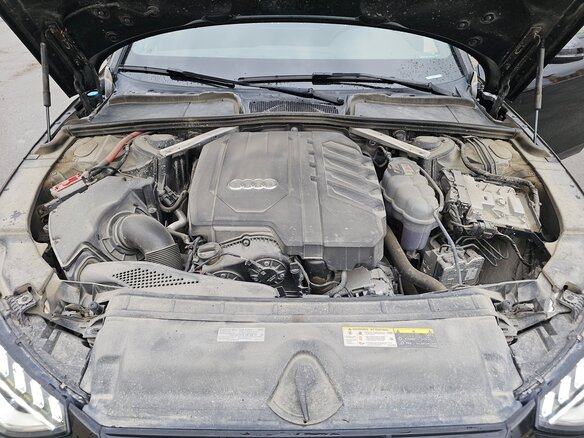 2021 Audi A4 45 TFSI V (B9) Рестайлинг, чёрный, 4100000 рублей - вид 12