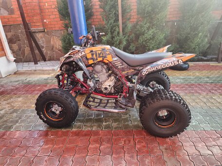 2015 Yamaha Raptor YFM700, оранжевый, 1200000 рублей, вид 2
