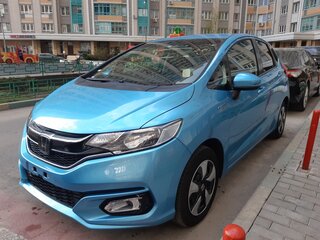 2018 Honda Fit III Рестайлинг, голубой, 1450000 рублей, вид 1
