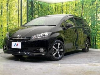2017 Toyota Wish II Рестайлинг, чёрный, 1300000 рублей, вид 1
