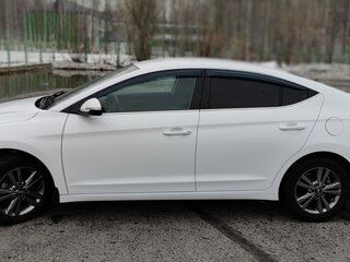 2018 Hyundai Elantra VI (AD), белый, 1750000 рублей, вид 4