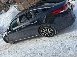 2019 Kia Optima IV Рестайлинг, синий, 1500000 рублей, вид 2