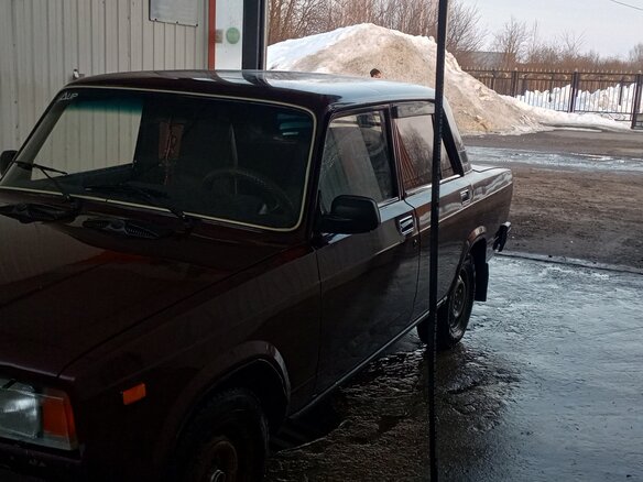 2006 Lada (ВАЗ) 2107, пурпурный, 96000 рублей - вид 5
