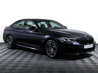 2021 BMW 5 серии 520d xDrive VII (G30/G31/G38) Рестайлинг, чёрный, 4886000 рублей, вид 3