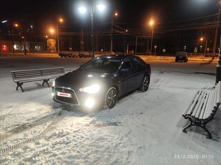 2011 Mitsubishi Lancer X Рестайлинг, синий, 670000 рублей, вид 2