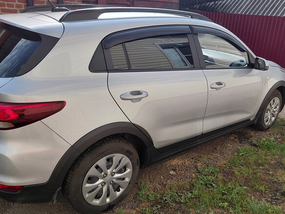 2018 Kia Rio X-Line IV, серебристый, 1320000 рублей - вид 5