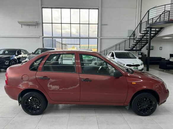 2006 Lada (ВАЗ) Kalina I, красный - вид 8