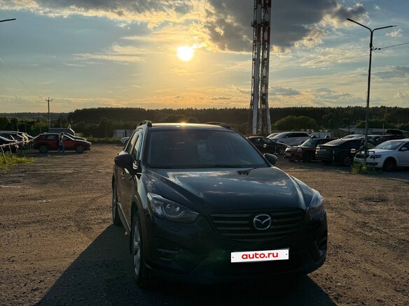 2017 Mazda CX-5 I Рестайлинг, синий, 1730000 рублей