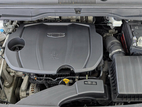 2023 Geely Coolray (Binyue Cool) I Рестайлинг, белый - вид 8