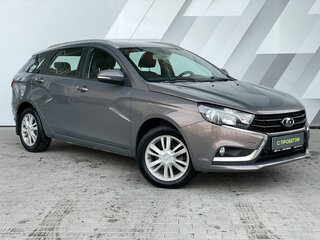 2018 Lada (ВАЗ) Vesta SW I, серый, 798000 рублей, вид 3