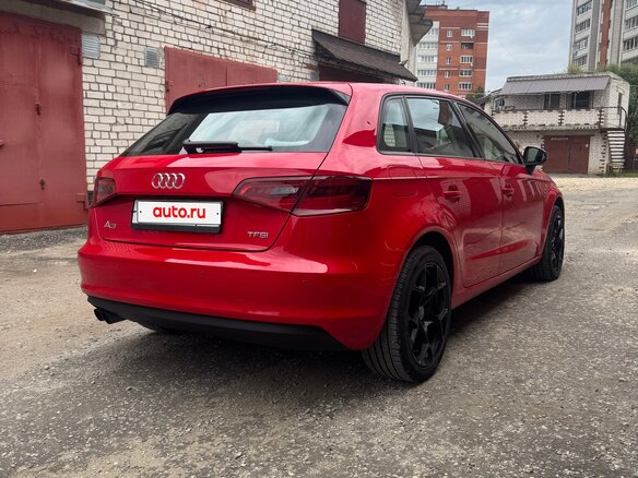 2013 Audi A3 III (8V), красный, 1320000 рублей - вид 6