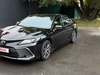 2021 Toyota Camry US Market VIII (XV70) Рестайлинг, чёрный, 2800000 рублей, вид 1
