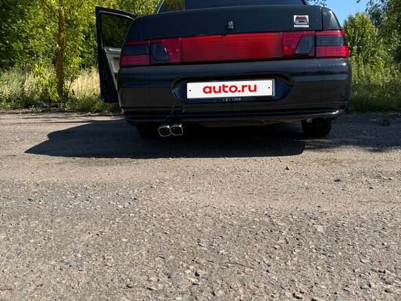 2000 Lada (ВАЗ) 2110, чёрный, 140000 рублей - вид 2