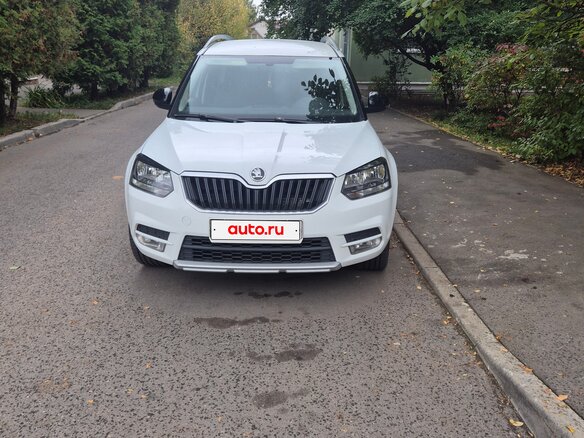2016 Skoda Yeti I Рестайлинг, белый - вид 1