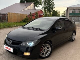 2007 Honda Civic VIII, чёрный, 610000 рублей, вид 2