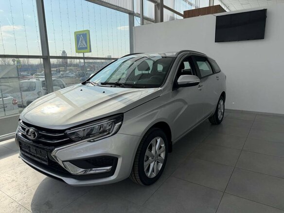 2026 Lada (ВАЗ) Vesta SW I Рестайлинг (NG), серебристый - вид 4