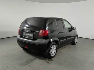 2007 Hyundai Getz I Рестайлинг, чёрный, 415000 рублей, вид 5