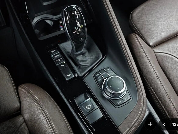 2022 BMW X1 18d sDrive II (F48) Рестайлинг, синий, 2150000 рублей - вид 10
