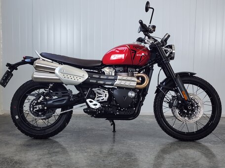 2024 Triumph Scrambler, красный, 1339000 рублей, вид 1