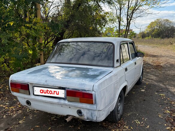 2005 Lada (ВАЗ) 2107, белый, 55000 рублей - вид 2