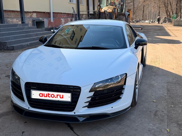 2008 Audi R8 V8 I (Typ 42), чёрный - вид 1