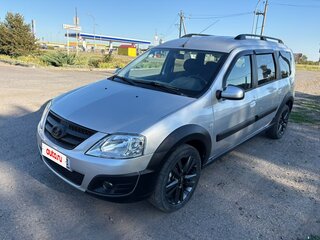 2015 Lada (ВАЗ) Largus Cross I, серебристый, 600000 рублей, вид 1