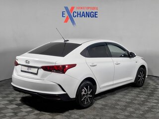 2020 Hyundai Solaris II Рестайлинг, белый, 1273000 рублей, вид 5