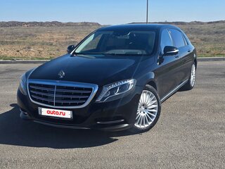 2015 Mercedes-Benz S-Класс 500 Long VI (W222, C217), чёрный, 3999999 рублей, вид 4