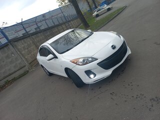 2012 Mazda 3 II (BL) Рестайлинг, белый, 900000 рублей, вид 4