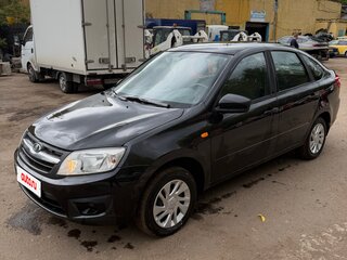 2016 Lada (ВАЗ) Granta I, чёрный, 450000 рублей, вид 1