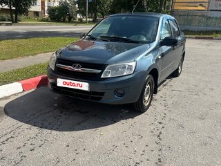 2014 Lada (ВАЗ) Granta I, серый, 310000 рублей, вид 1
