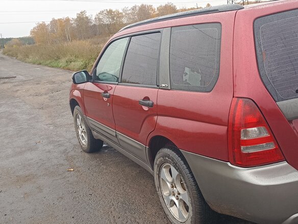2002 Subaru Forester II, красный, 690000 рублей - вид 5