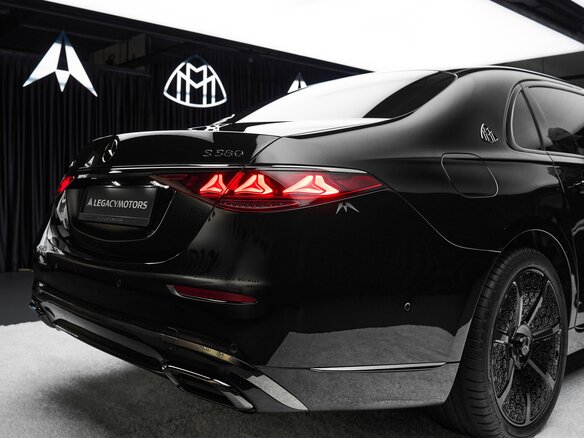 2026 Mercedes-Benz Maybach S-Класс 580 II (Z223) Рестайлинг, чёрный - вид 10