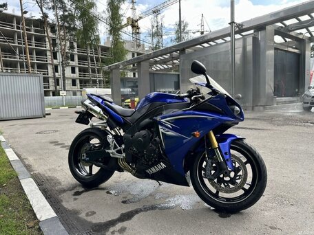2010 Yamaha YZF-R1, синий, 750000 рублей, вид 1