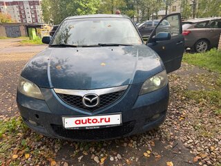2006 Mazda 3 I (BK) Рестайлинг, синий, 220000 рублей, вид 1