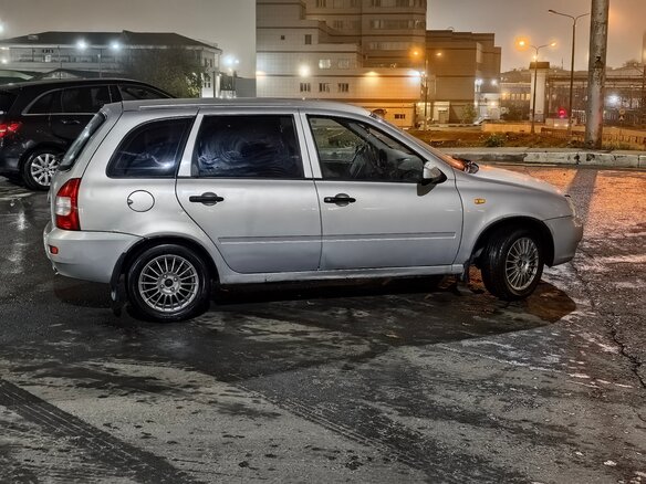 2009 Lada (ВАЗ) Kalina I, серебристый, 295000 рублей - вид 3