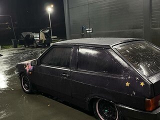 1987 Lada (ВАЗ) 2108, пурпурный, 100000 рублей, вид 2