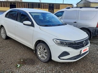 2021 Volkswagen Polo VI, белый, 1550000 рублей, вид 1