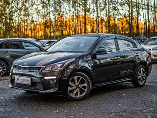 2018 Kia Rio IV, чёрный, 1380000 рублей, вид 1