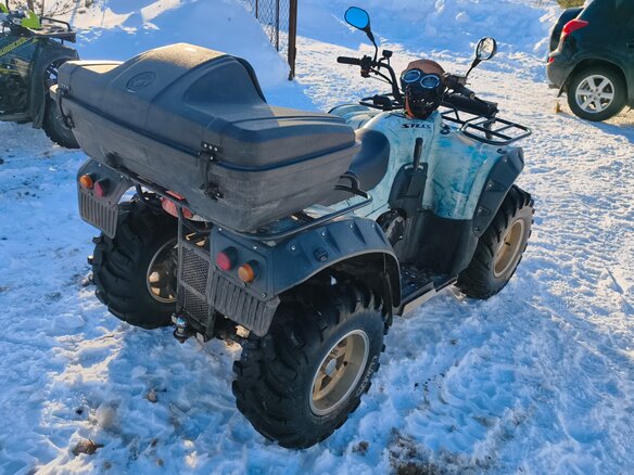 2014 Stels ATV-500, голубой, 375000 рублей - вид 6