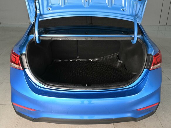 2019 Hyundai Solaris II, синий - вид 17