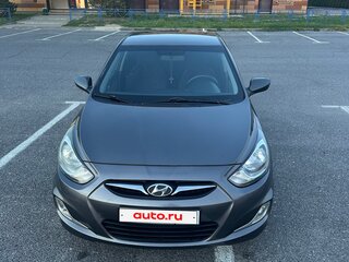 2012 Hyundai Solaris I, серый, 735000 рублей, вид 3